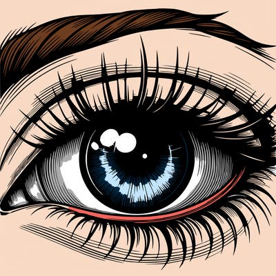 realistic eye
