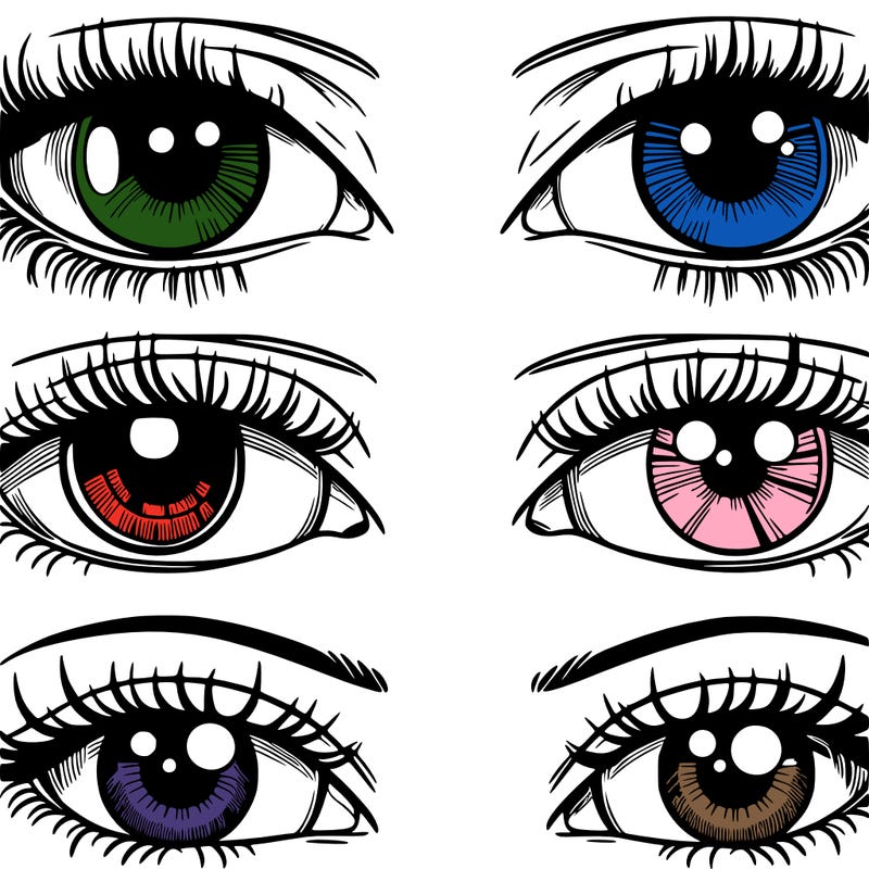 human eyes