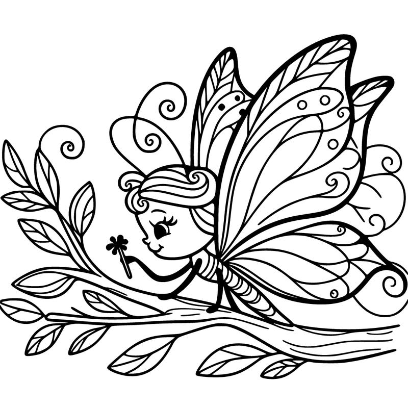 fairy tale butterfly