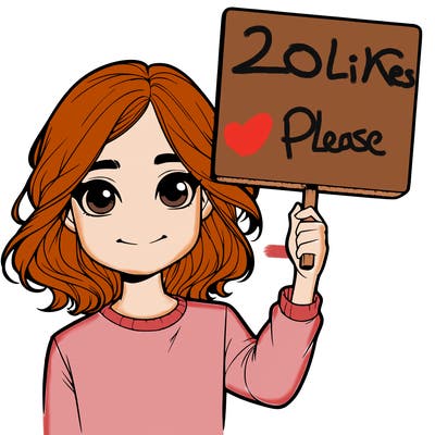 realistic girl holding up a sign