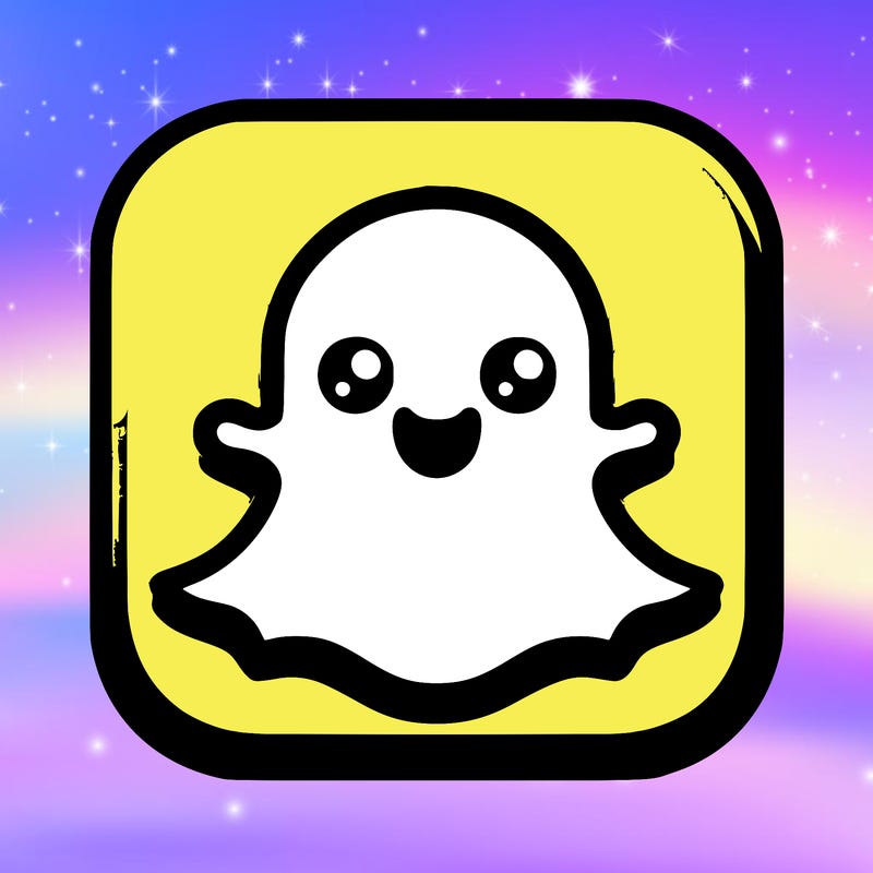 regular snapchat icon without face
