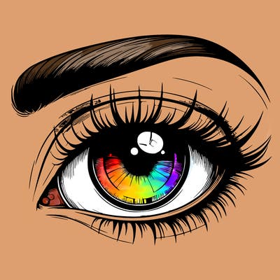 realistic eye