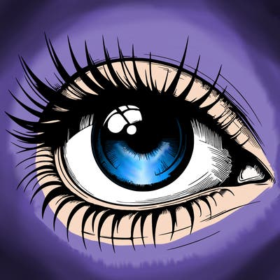 realistic eye