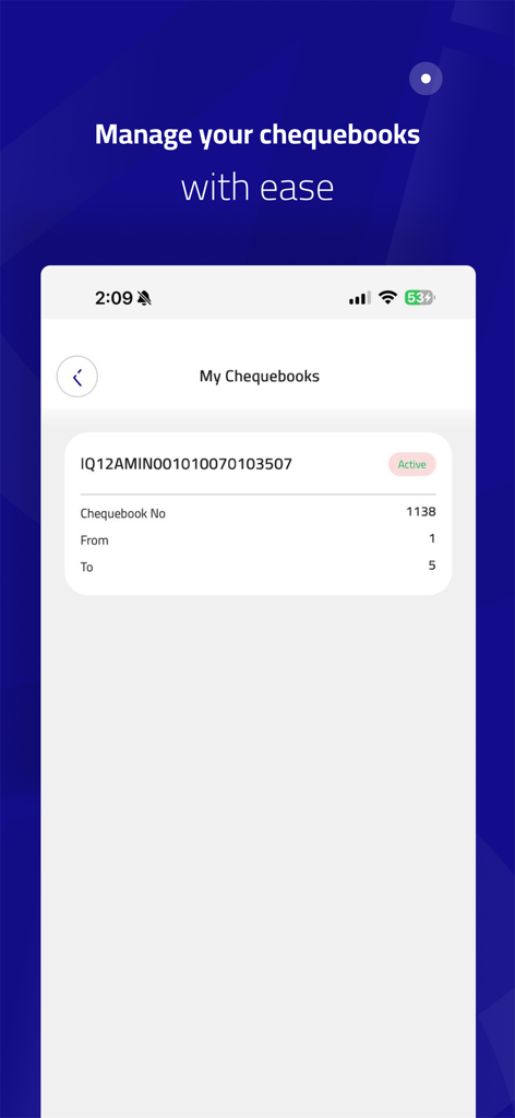 AIB Online - Pantalla de la aplicación AIB Online para gestionar talones activos.