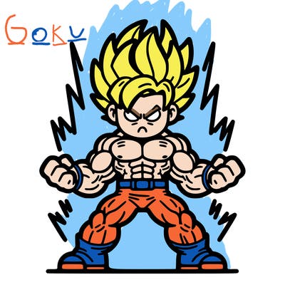 goku going super saiyan3