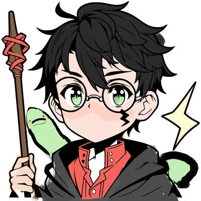 harry potter anime