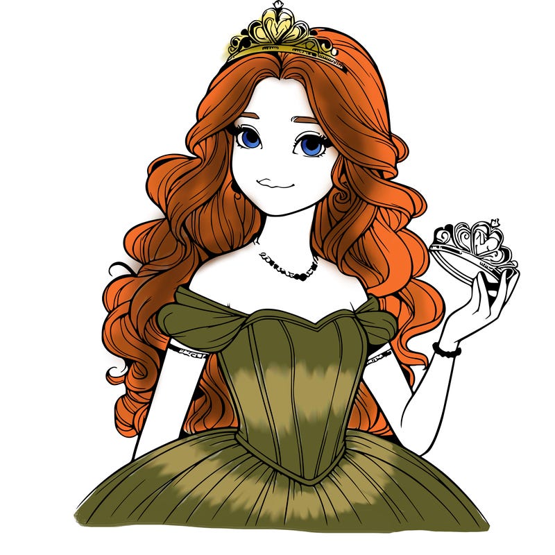 a realistic princess