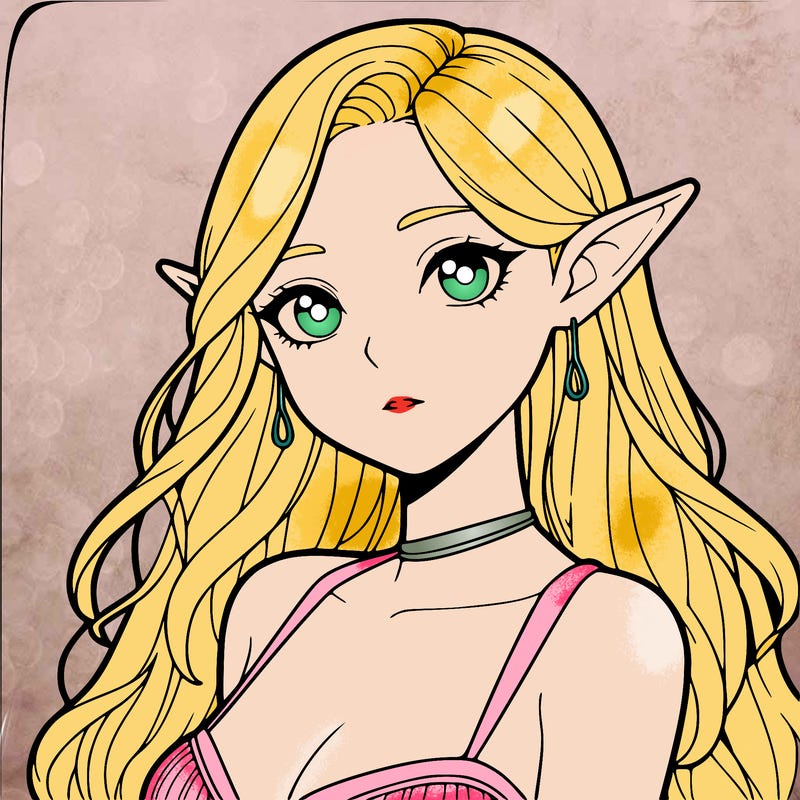 realistic girl elf
