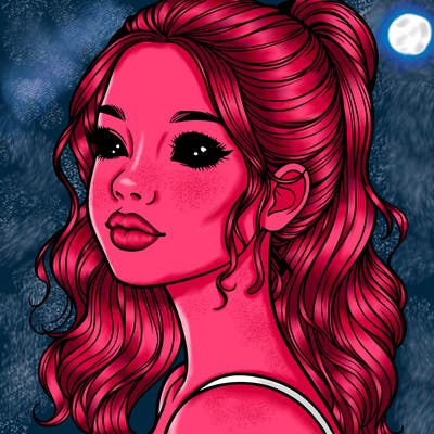 beautiful realistic girl