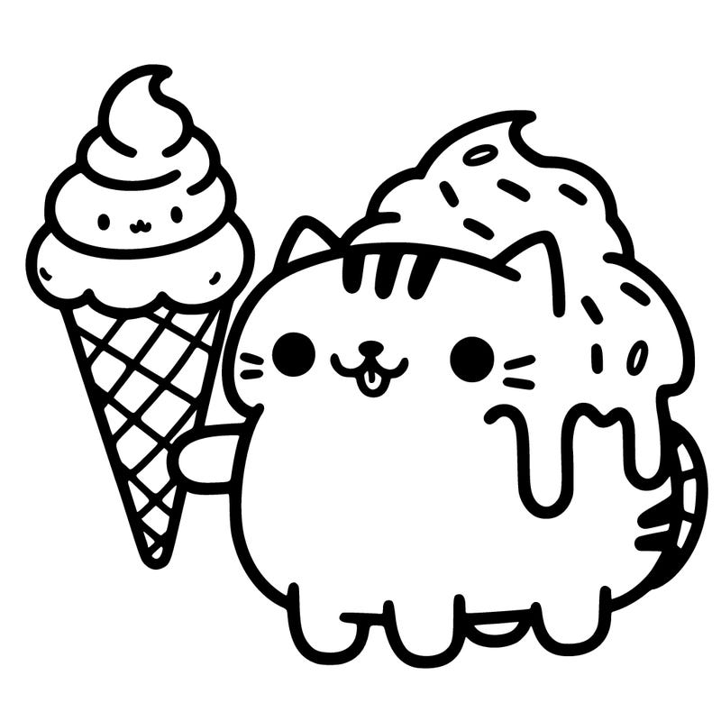 ice cream cat