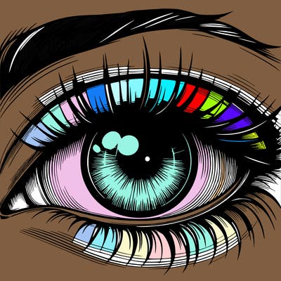 realistic eye