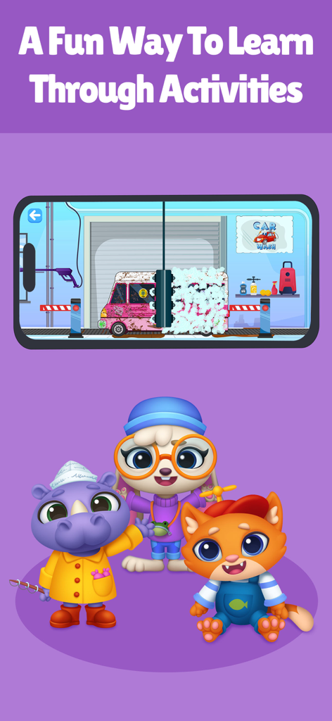 ABC Mouse: Math Games for Kids - Juegos de aprendizaje preescolar de ABC Mouse con actividades interactivas y lindos personajes de animales