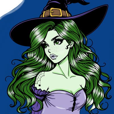 realistic witch