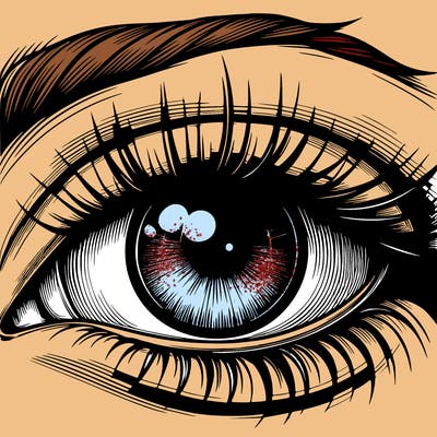 realistic eye