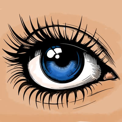 realistic eye