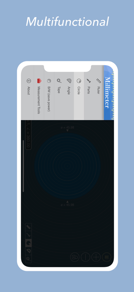 Millimeter Pro - screen ruler - Utilities App | MWM