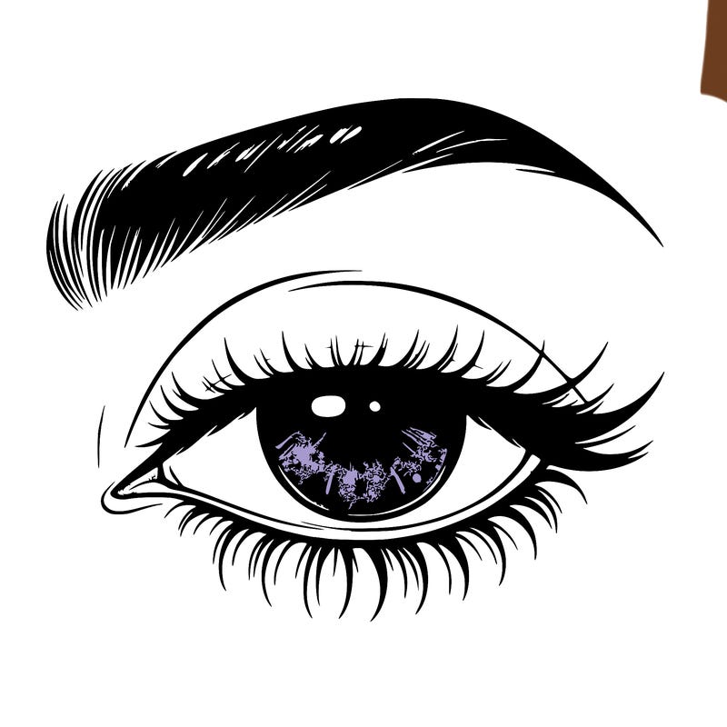 eye closed realistic