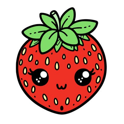 cute strawberry
