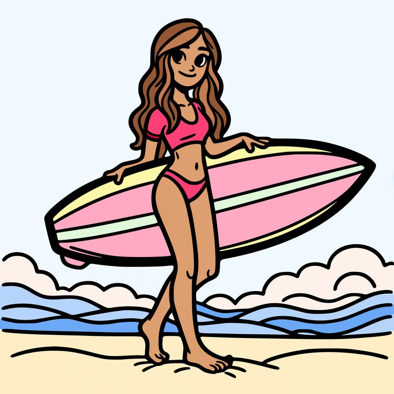 surfer girl