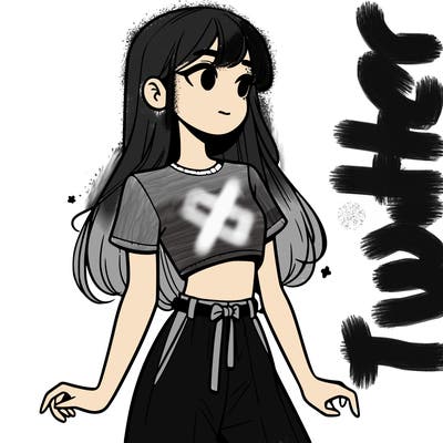 girl in a cute crop top