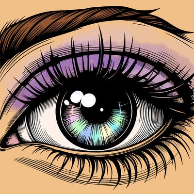 realistic eye