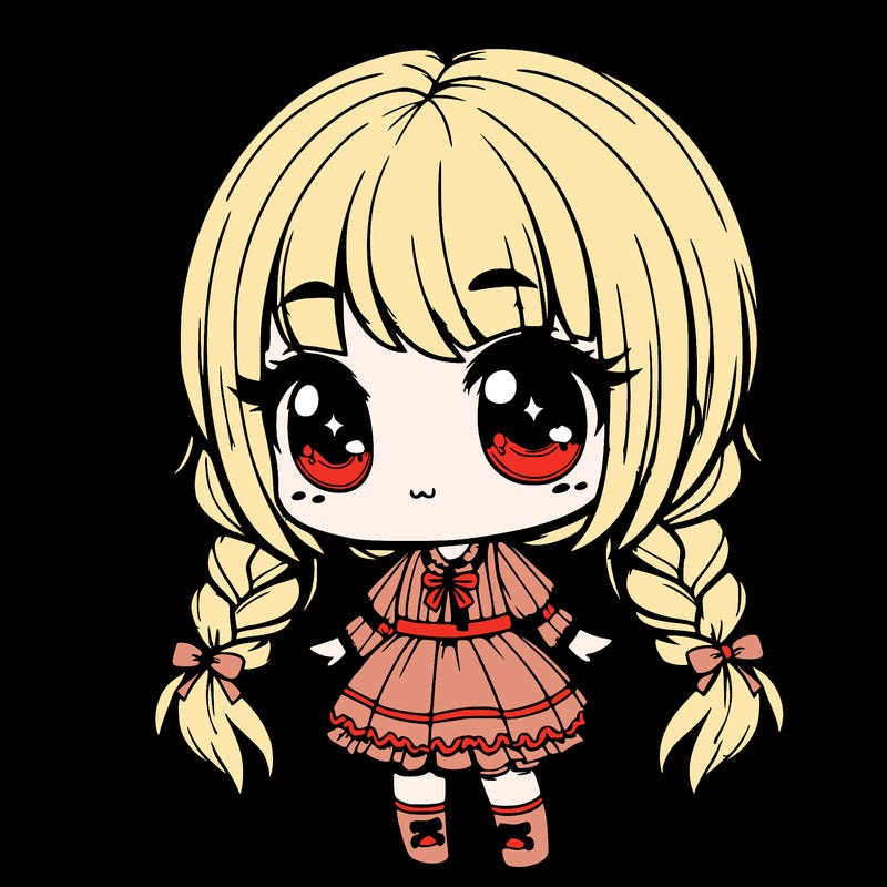 chibi doll girl