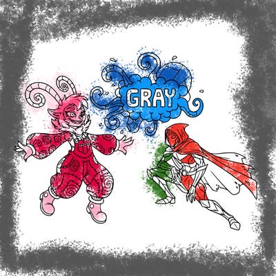 sprunki wenda and gray