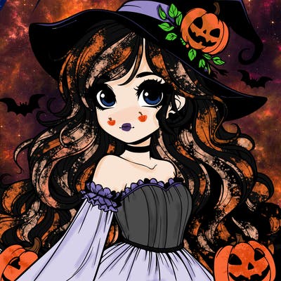 realistic girl halloween