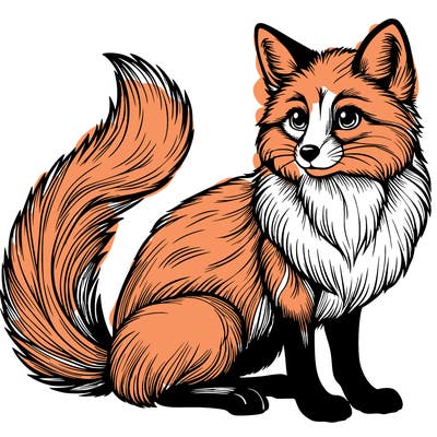 realistic fox
