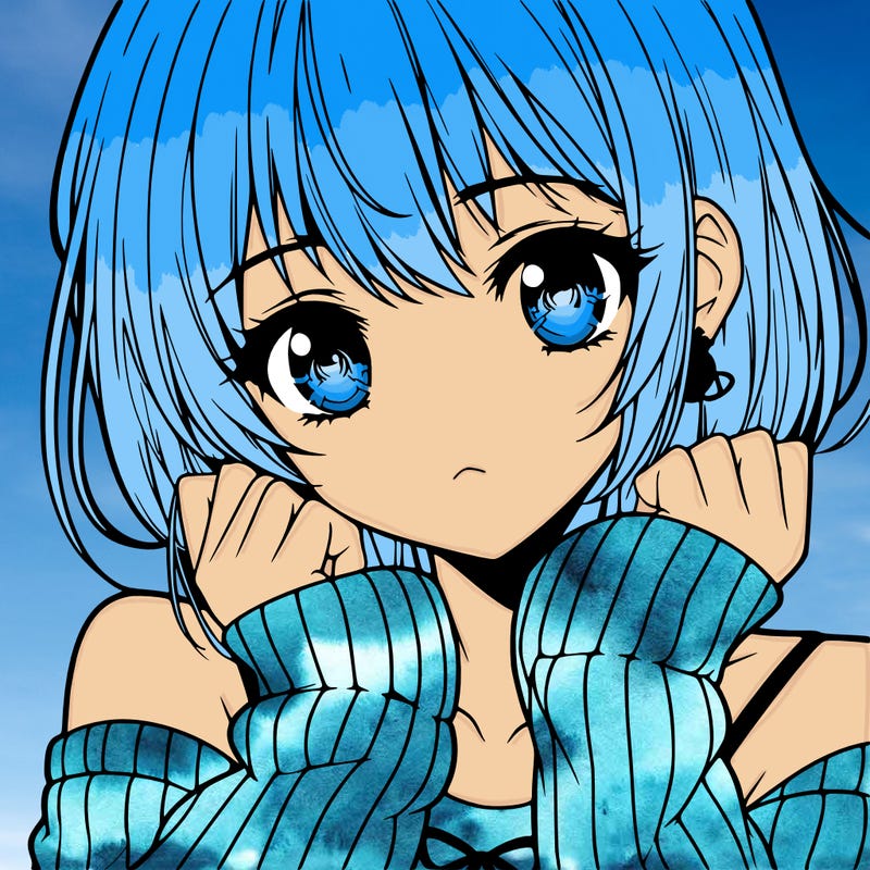 beautiful anime girl