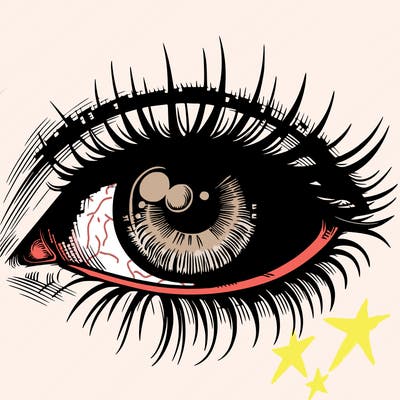 realistic eye.