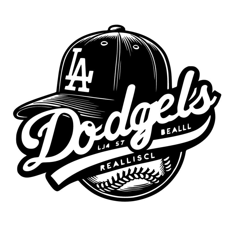 la dodgers baseball realistic