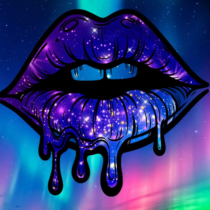 lips that look realistic and drip