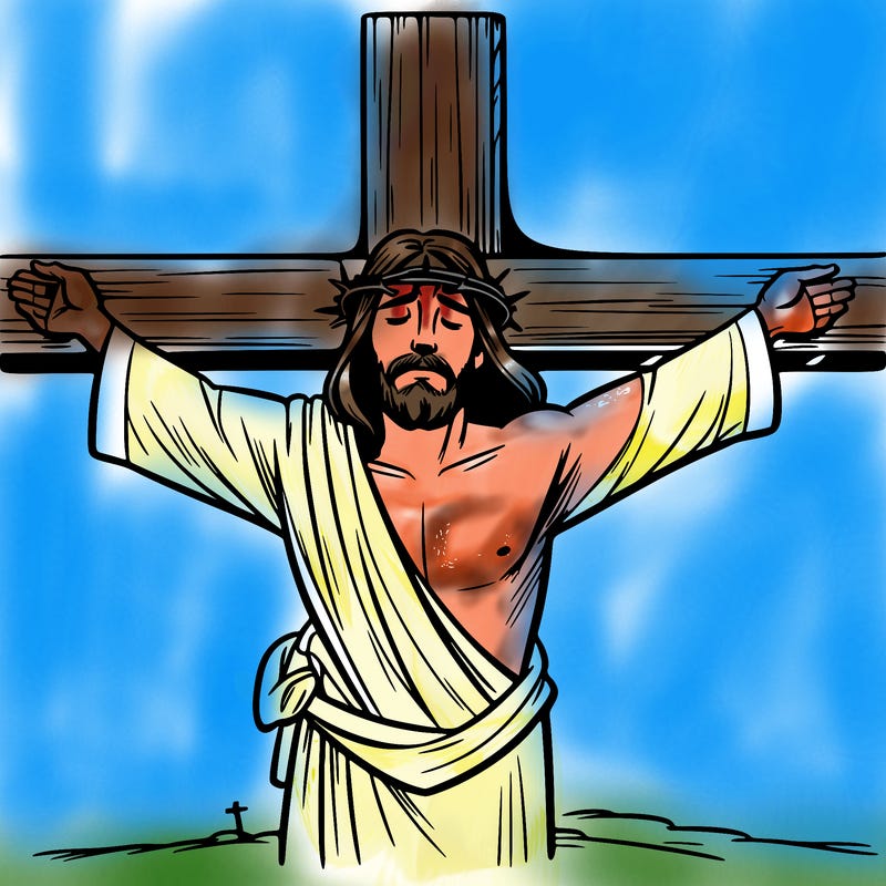 jesus on the cross