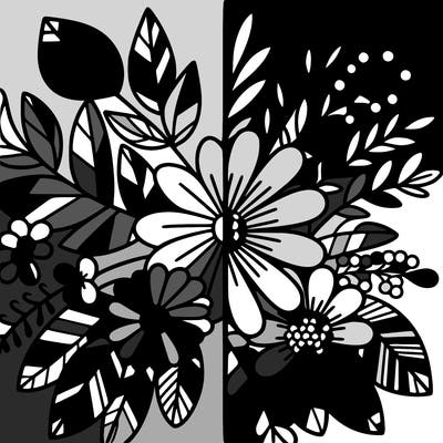 flowers split