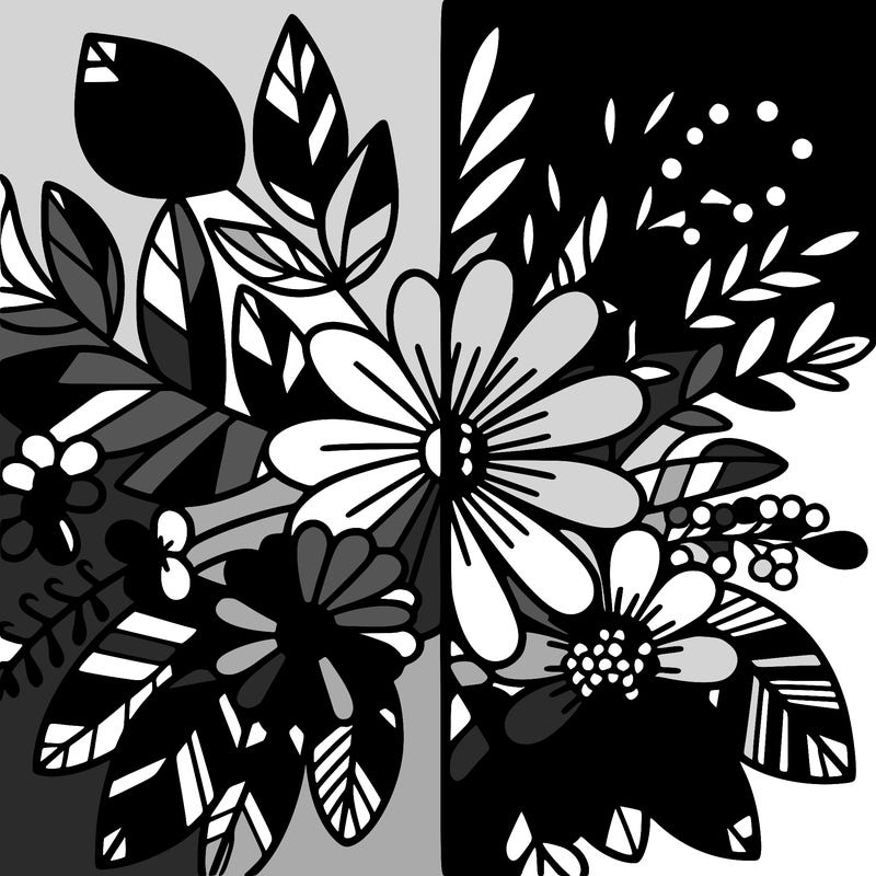 flowers split