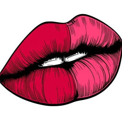 realistic lips