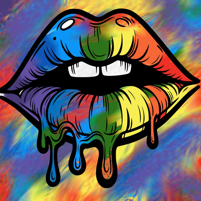 lips that look realistic and drip