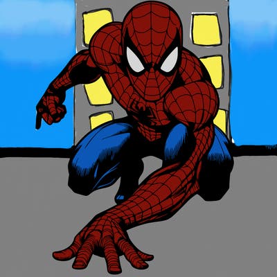 realistic spider-man