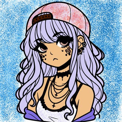 scene girl aesthetic