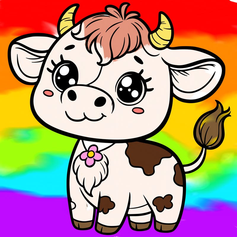 cute cow