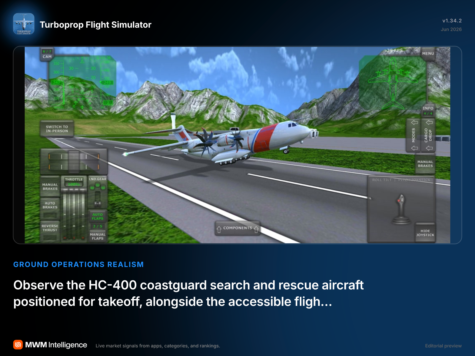 Turboprop Flight Simulator - Games App | MWM