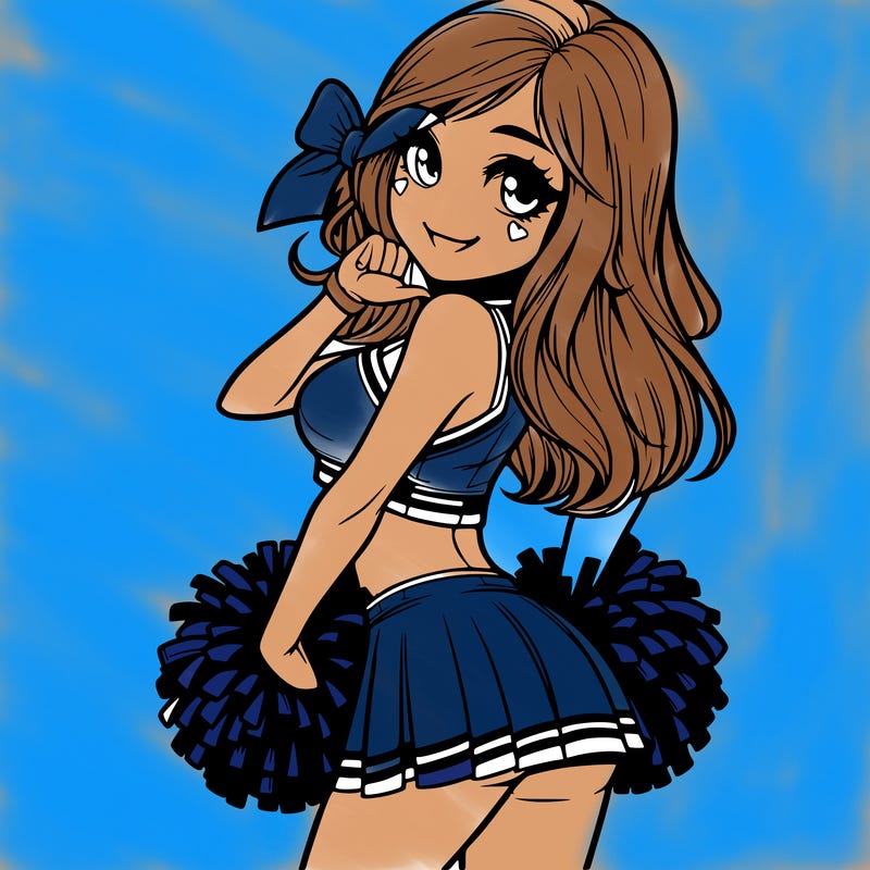 realistic cheerleader