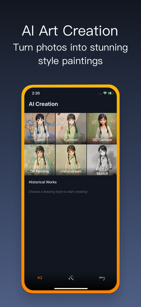 PaintCam | Transforma tus Fotos en Impresionantes Obras de Arte con IA