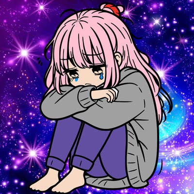 depressed girl