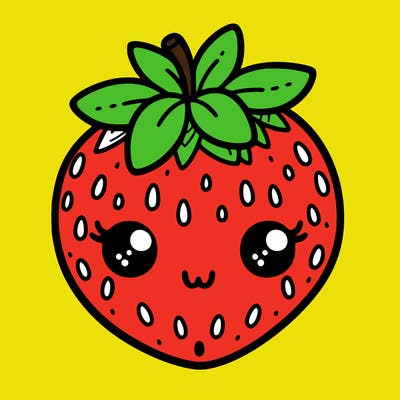 cute strawberry