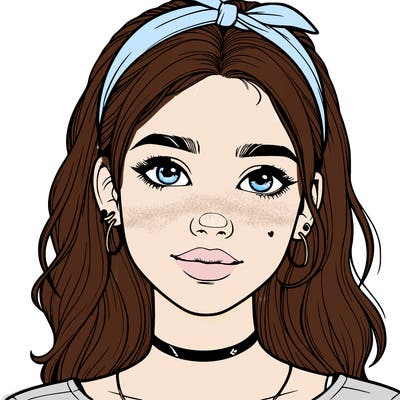 realistic teenage girl