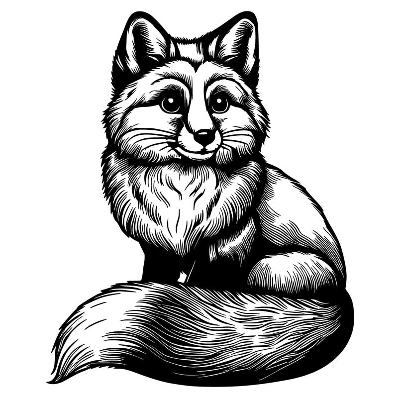 fox realistic and detailed