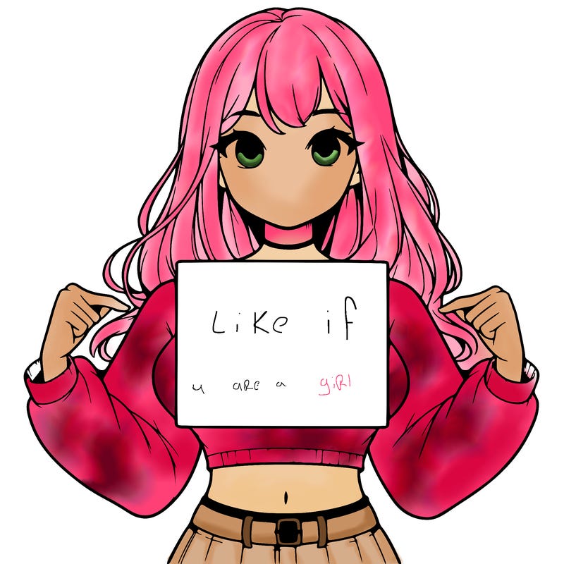 girl holding a blank sign in a long sleeve crop top