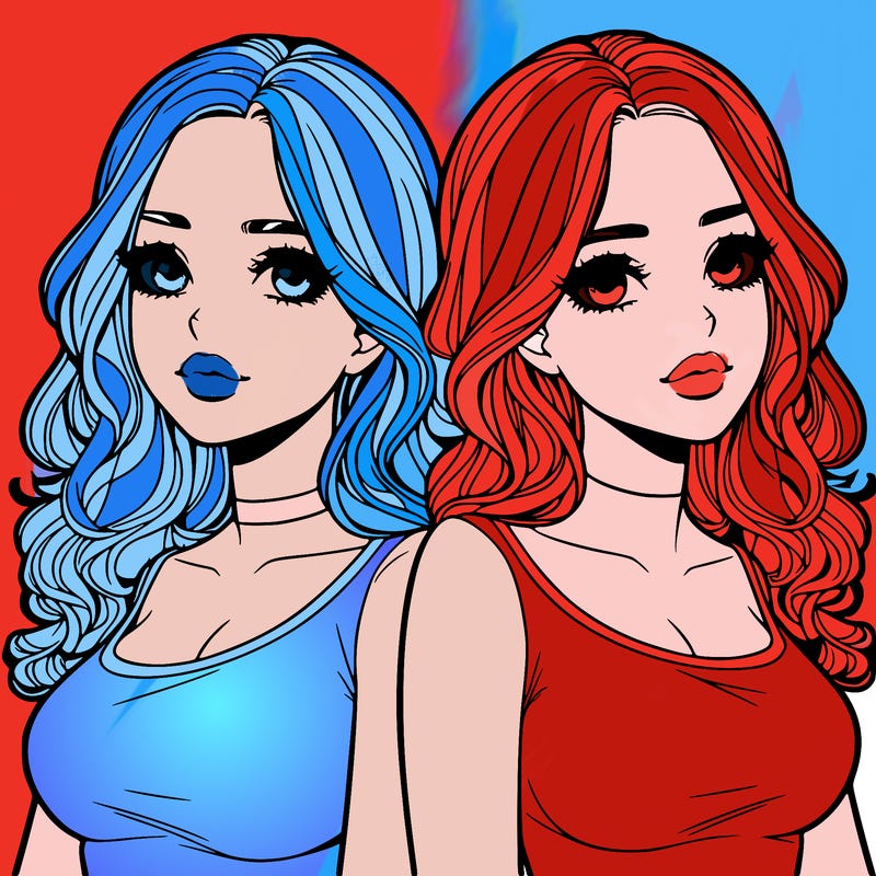 realistic twin sisters